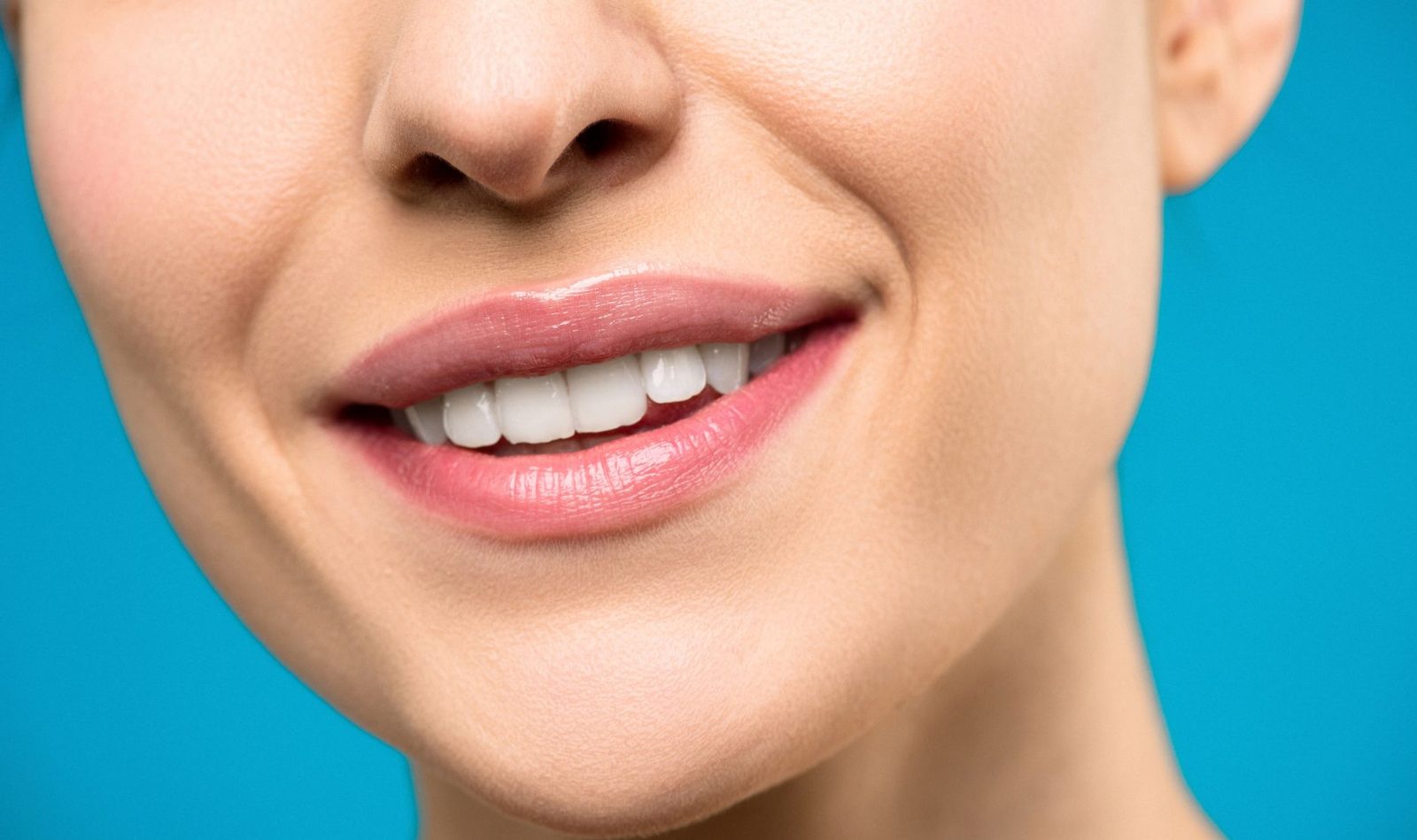 Close-up of a bright, even smile